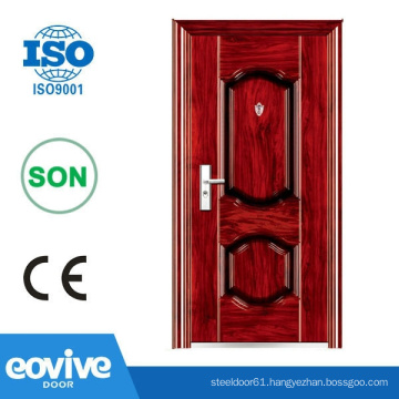 Good Quality Cheap entry Single Leaf Steel Security Door